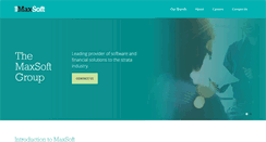 Desktop Screenshot of maxsoft.com.au