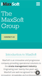 Mobile Screenshot of maxsoft.com.au